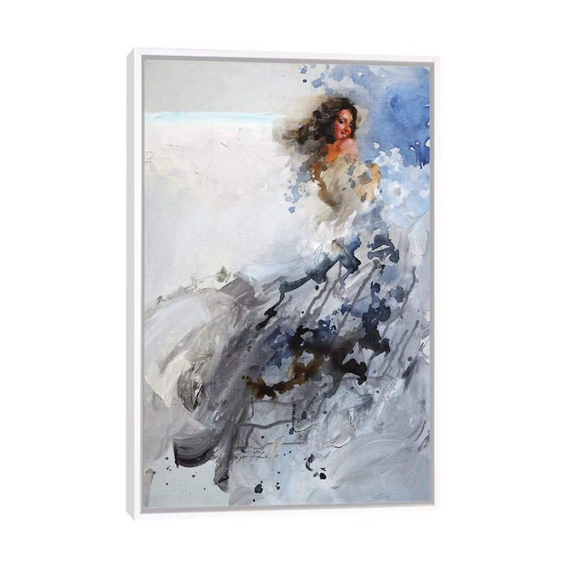 Dancer by Igor Zhuk - Painting on Canvas, White, 101.6 cm H x 66.04 cm W