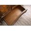 Table de chevet 1pc, mobilier de chambre traditionnel à 2 tiroirs, table de bout