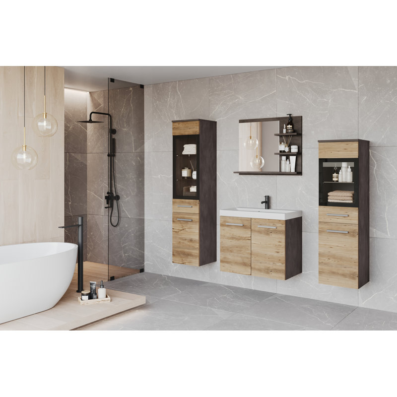 Bathroom Suite, Brown