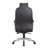Kelly Rolling Executive Armchair, Black Gray Stitched-Back Caressoftplus-117561222