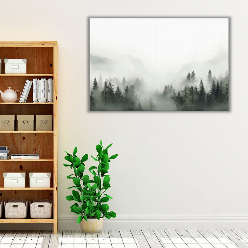 Misty Forest Whispers, H 20 po x l 30 po
