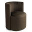 Fauteuil en velours avec roulettes-1917980813