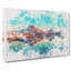 Reflection upon a Lake in Chile Watercolour - Wrapped Canvas-56663807