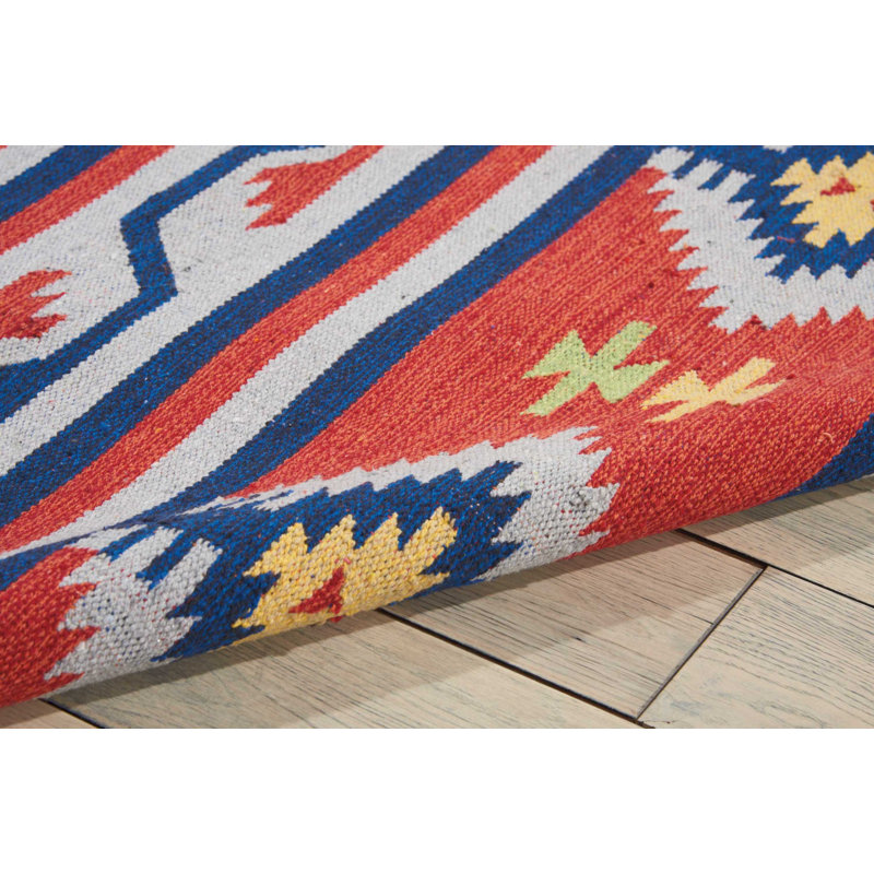 Brotherson Geometric Indoor Rug, Rectangle 5' x 7'