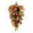 27"H Fall Pumpkin Leaf Teardrop