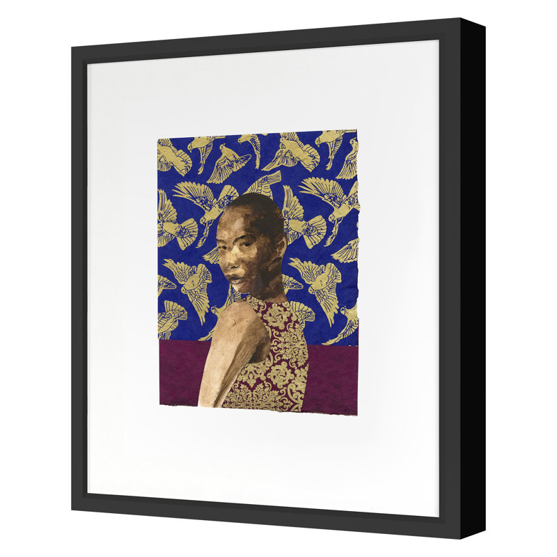 «Unseen 6» par PC Ngo - reproduction encadrée sur papier, Cadre noir