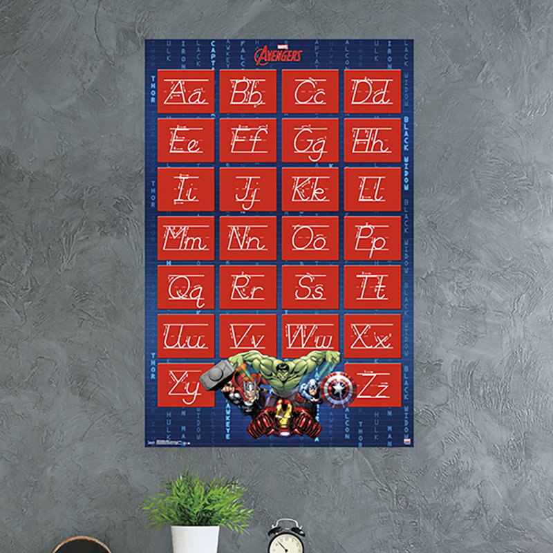 Impression sur papier avenger-letters