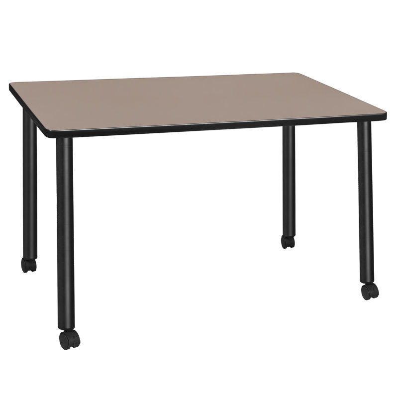 Regency Kee Mobile Training Seminar Table Top, 29" H x 42" L x 24" W, Cherry