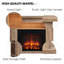 LIPSON FLAMME Electric Fireplace-1193843582-1193843579