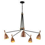 Utopia 5 - Light Sputnik Sphere LED Chandelier