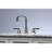 Kingston Brass Centurion Two-Handle 3-Hole Deck Mount Widespread Bathroom Faucet with Retail Pop-Up Drain