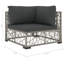 Canapé modulaire 8 pièces avec coussins Mcelfresh