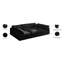 Canapé modulaire symétrique en velours avec repose-pieds de 105 po Atis-1765248411