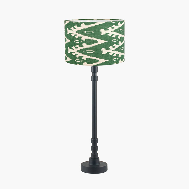 Benis Metal Table Lamp, Green