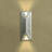 Glam 2‑Piece Set Crystal Wall Mirror With Led Mirror Wall Sconces