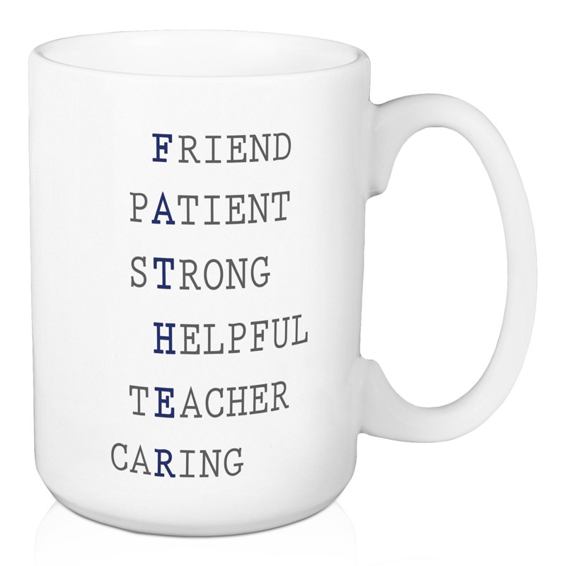 Grande tasse à café en céramique Bouchicas