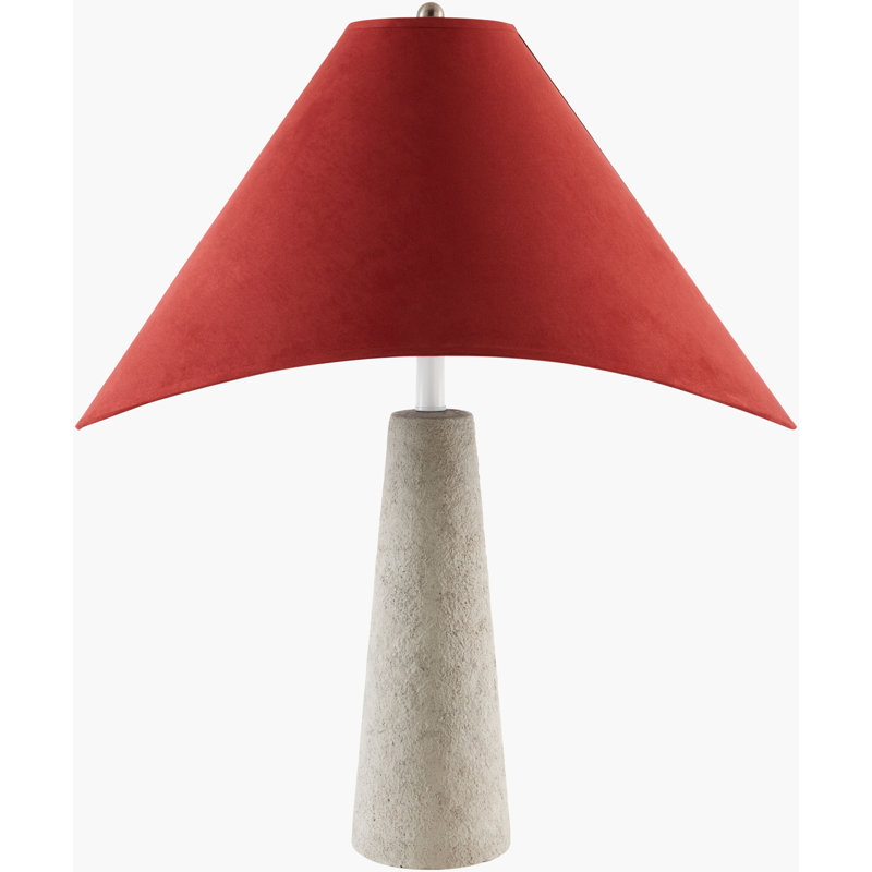 Lampe de table Alsop, Orange brûlé
