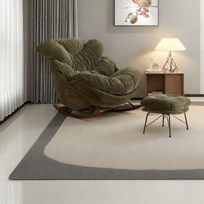 Ergonomic design minimalist rocking chair