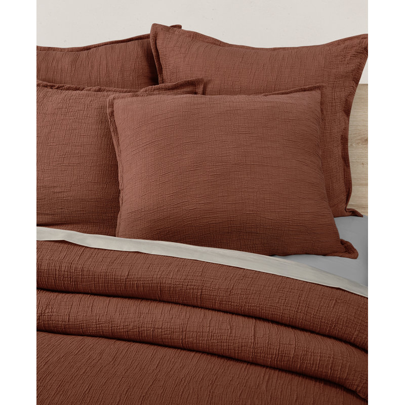 Taie décorative Seacove, Standard, Cannelle