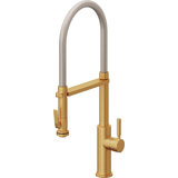 Corsano Contemporary Culinary Pull-Out Kitchen Faucet with Squeeze Sprayer and ST Series Handle