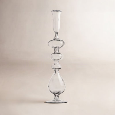 Alexandra Glass Candlestick