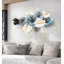 Décoration murale en fer en forme de plante Zen