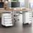 15.7"W 5-Drawer Mobile File Cabinet