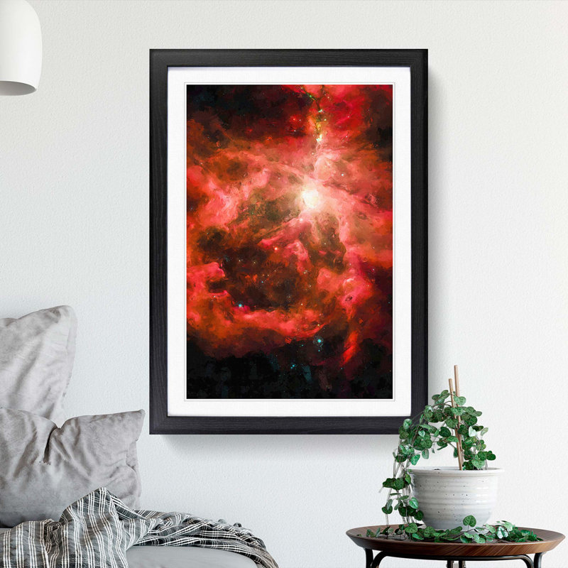 Universe in Abstract Vol.3 - Picture Frame Graphic Art Print, Black Framed, 48cm H x 36cm W x 2cm D