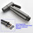 Elongated Hand Held Bidet with Faucet-60199300