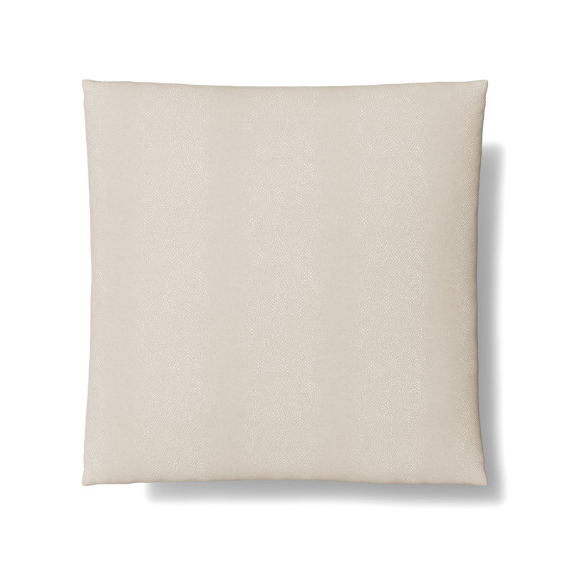 Komodo Animal Print Pillow Sham, Pearl
