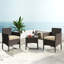 Argonne 2 Seater Rattan Conversation Set-512659917