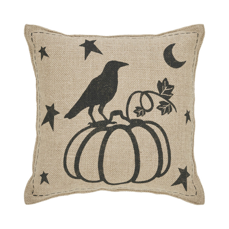 Housse et insert de coussin décoratif carré en polyester Nase