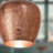 8"W Avalyse Copper Globe Shade Pendant Light
