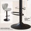 Tabouret de bar et de comptoir pivotant à hauteur réglable-2042996063