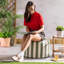 Milano Large Bean Bag Pouffe-392989423