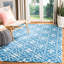 Tapis bleu crocheté à la main Westphalia-16761940