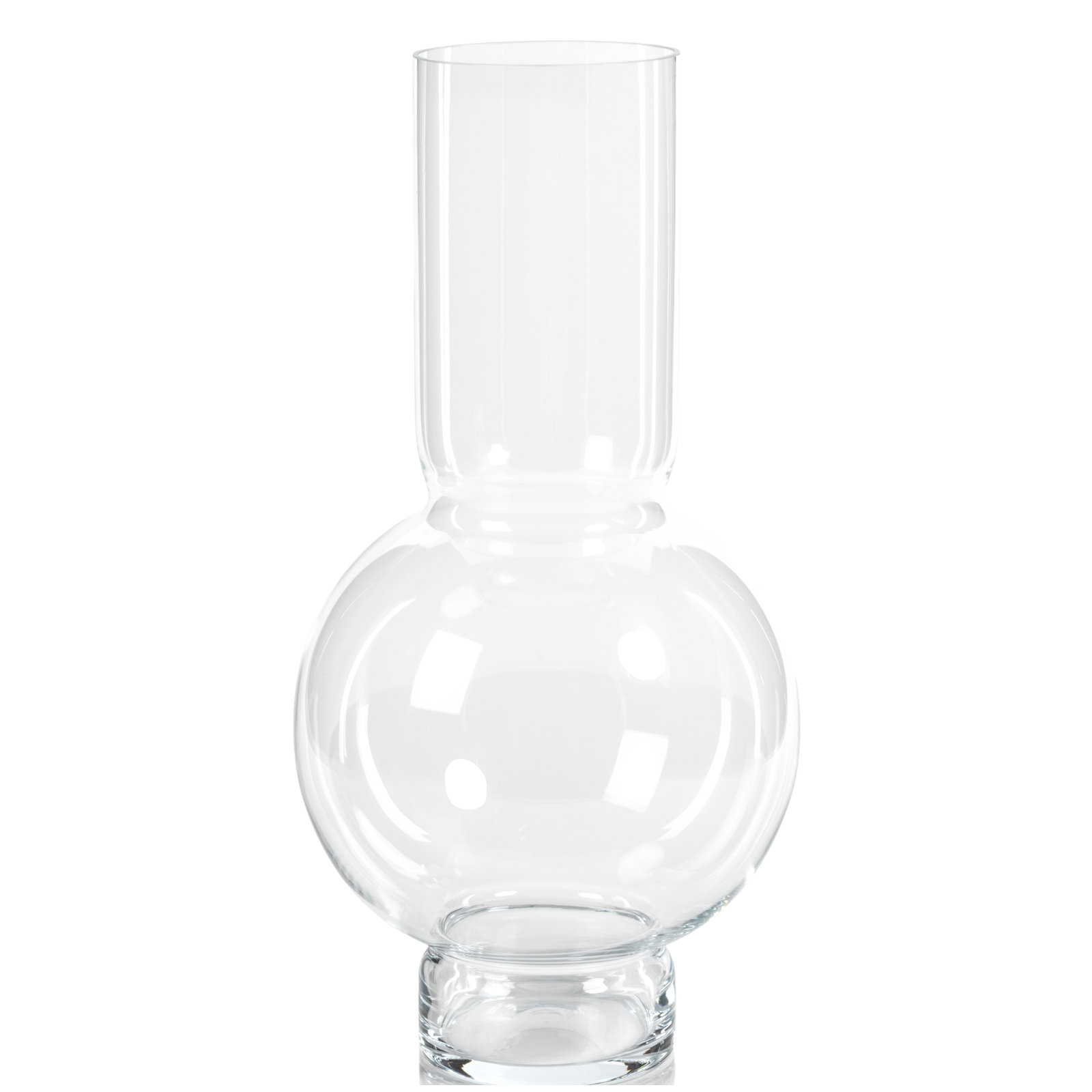 19.75'' Glass Table Vase, Clear