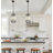 1-Light Black Mini Crystal Pendant Light with Crystal Shade with Adjustable Chain for Kitchen Island-613119399-627230281