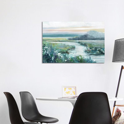 Eternity in Twilight 1 Piece Wrapped Canvas Wall Art