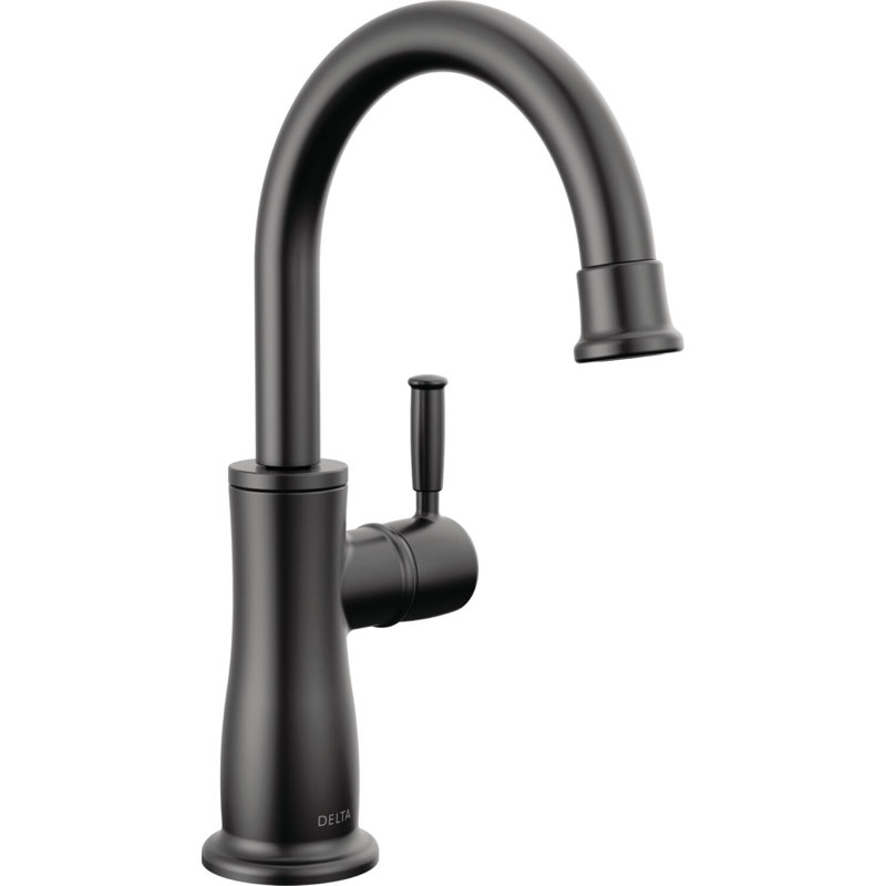 Traditional Beverage Faucet, Matte Black