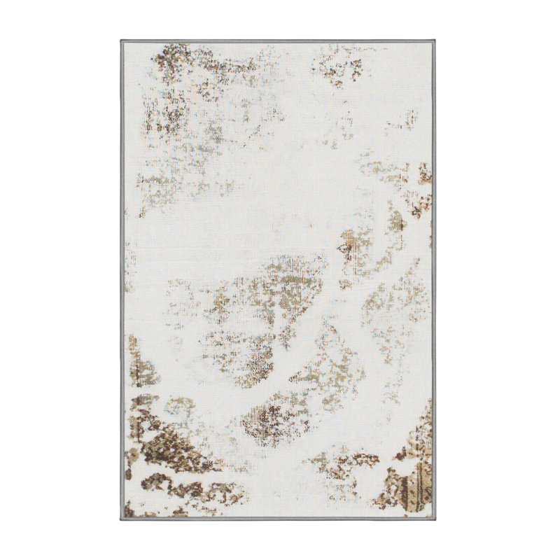 Tapis abstrait moderne 983, Tapis de couloir 2 pi x 5 pi