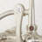 Telephone Style Wall Mounted Tub Faucet with Cross Handles-91668567