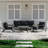 6-Piece Deep Seating Set-917222420-917222421