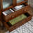 Modern solid wood multi-purpose accent cabinet