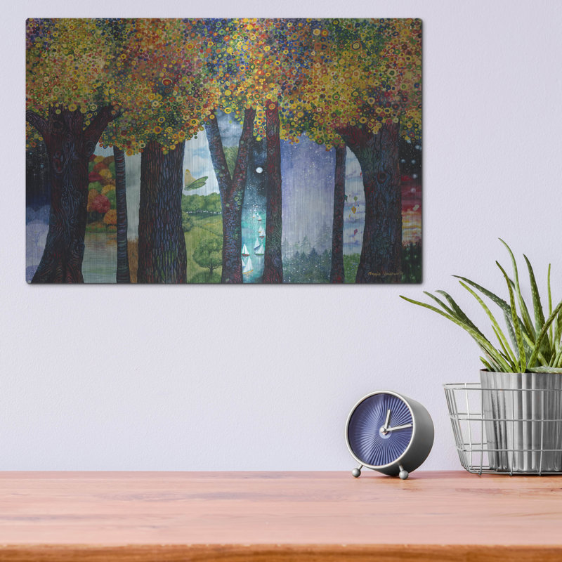 "Inb entre Places" par Maggie Vandewalle, H 12 po x l 16 po