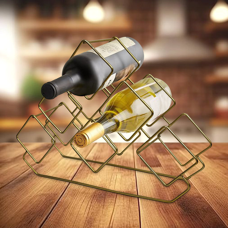 Tatara Group Bottles Freestanding Tabletop Wine Holder