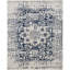 Tapis oriental iranien crème / bleu marine-1635111031