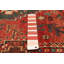 Tapis rouge unique fait à la main de conception unique 3 pi 3 po x 4 pi 9 po Antalya