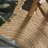 Adwin Two-Tone Jute Hippy Circle Natural/Black Rug-1262017185