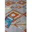 Tapis géométrique bleu-313734646